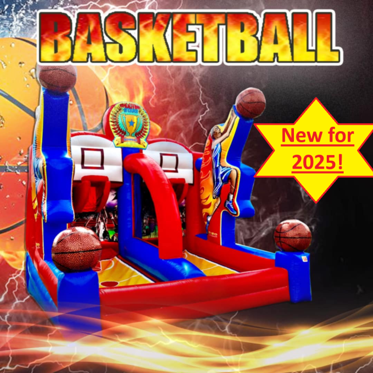 Inflatable basketball Challenge